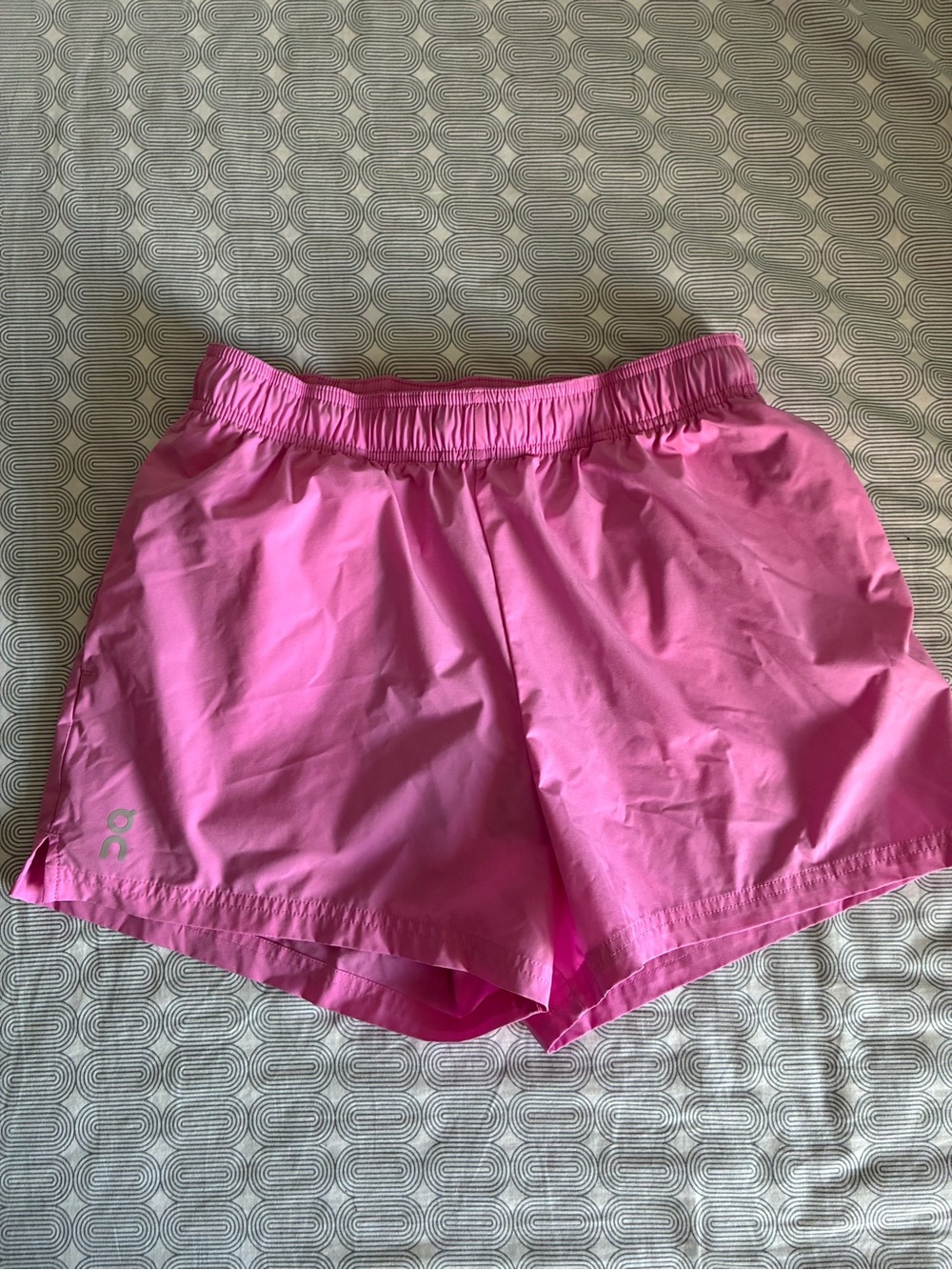 On Running Women's Pink Athletic Shorts - Lightweight Performance